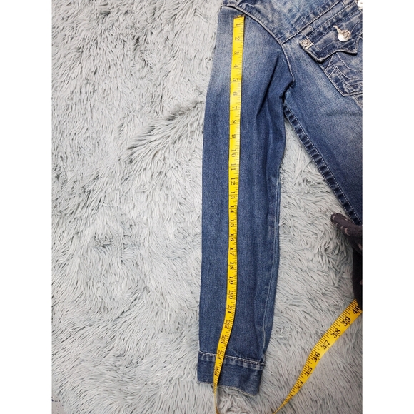 True Religion truckers denim jacket size M - Picture 7 of 9